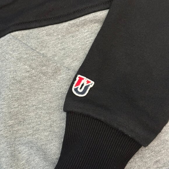 Undefeated UNDFTD Out Runner Men's Black/Gray Two-Tone Hoodie - Size Medium - Picture 5 of 10